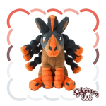 Officiële Pokemon center Pokemon fit knuffel Mudsdale 19cm lang